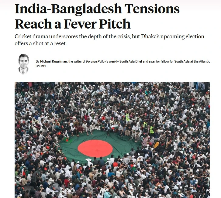 উত্তেজনা চরমে বাংলাদেশকে নতুন বার্তা ভারতের